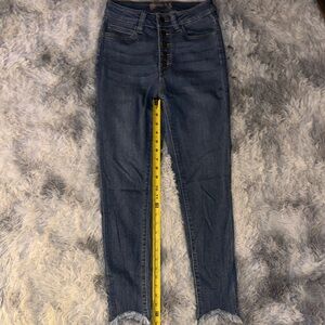 Just USA Button Up Blue Jeans - EUC 26/2